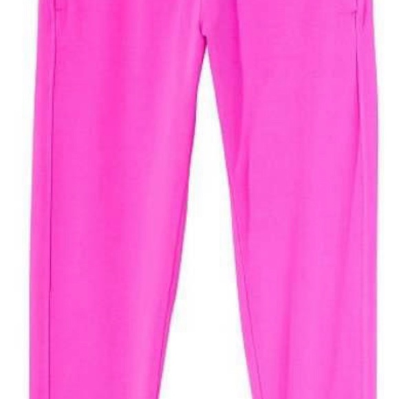 VS PINK Skinny Joggers w/Cropped T-Shirt - Picture 2 of 5